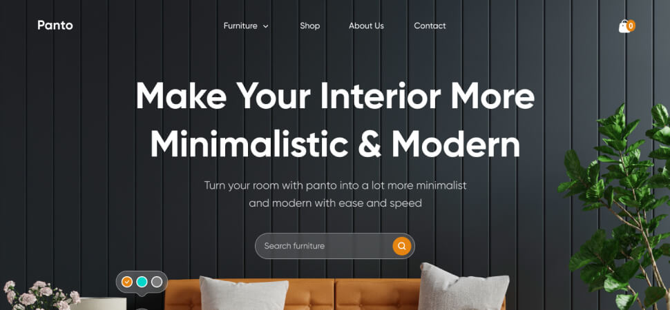 Сайт магазина мебели